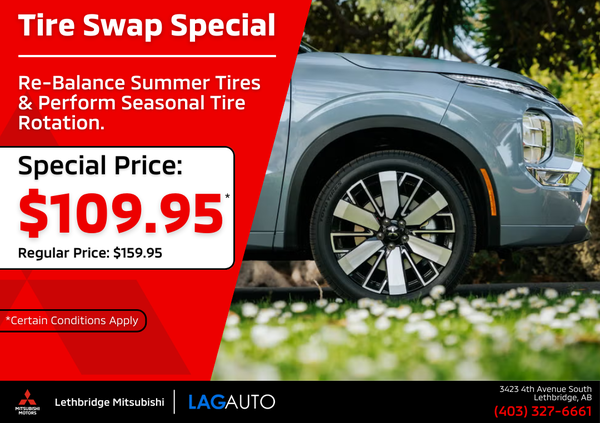 Spring Tire Swap & Rebalance Special