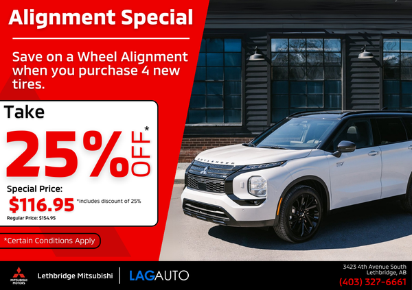 Spring Wheel Alignment Special
