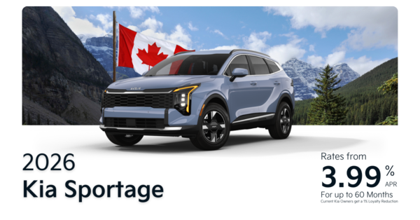 Get the 2026 Sportage