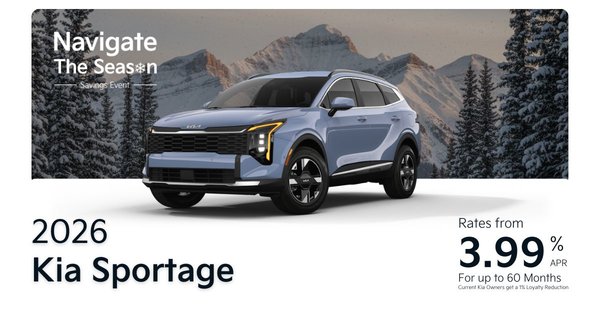 Get the 2026 Sportage