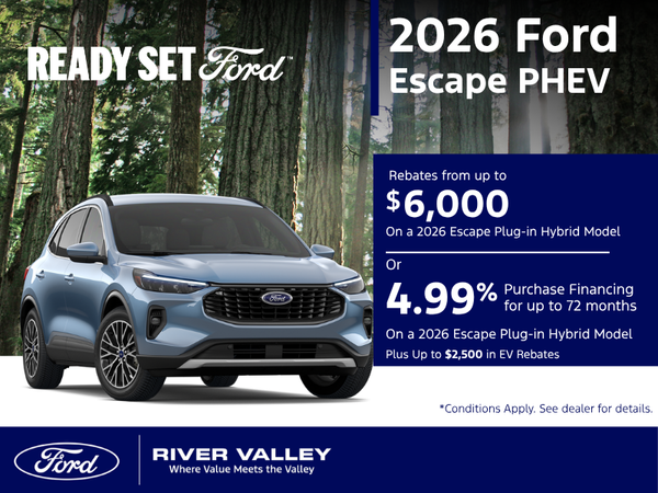 2026 Ford Escape Plug-in Hybrid