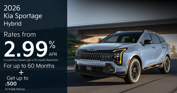 Get the 2026 Sportage Hybrid