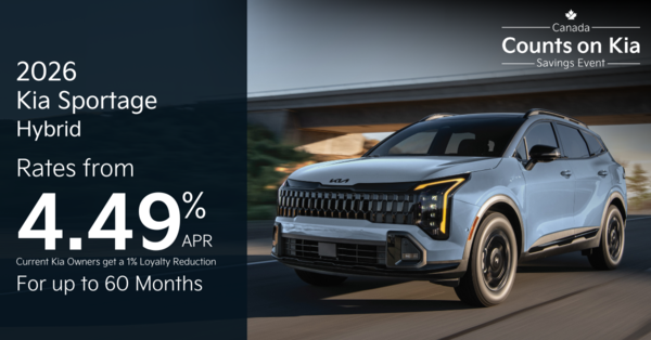 Get the 2026 Sportage Hybrid