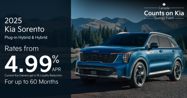 Get the 2025 Sorento Hybrid & Plug-in Hybrid