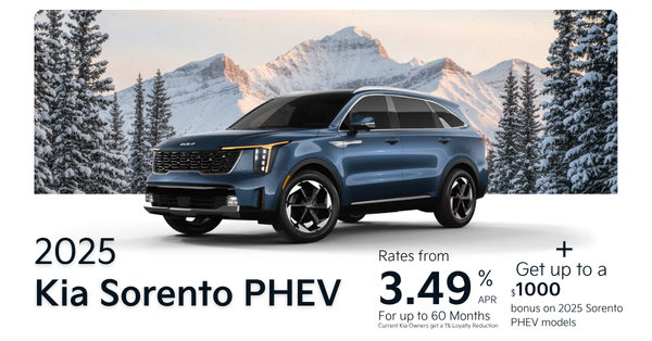 Get the 2025 Sorento Plug-in Hybrid