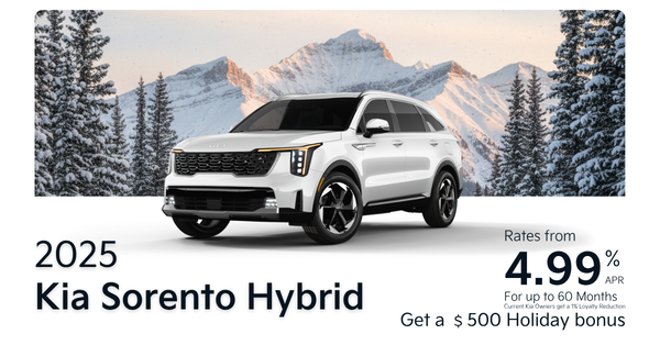 Get the 2025 Sorento Hybrid