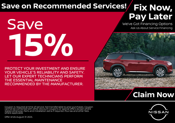 Save on Factory Recommended Service
