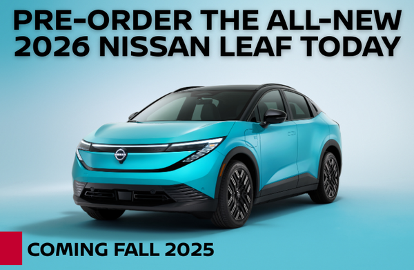 Reserve the 2026 Nissan Leaf