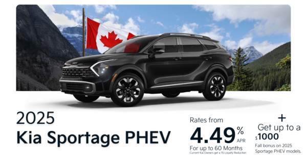 Get the 2025 Sportage PHEV