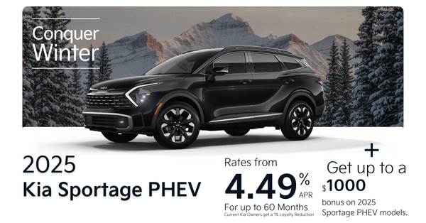 Get the 2025 Sportage PHEV