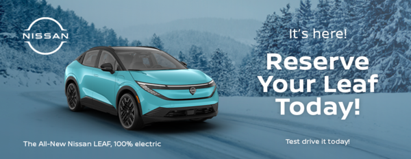 The All-New 2026 Nissan Leaf