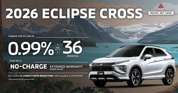 Get the 2026 Mitsubishi Eclipse Cross