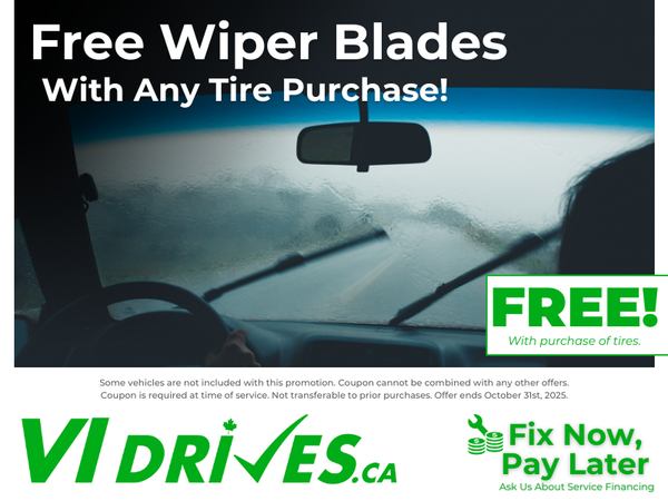 Free Wipers with any Tire Purchase