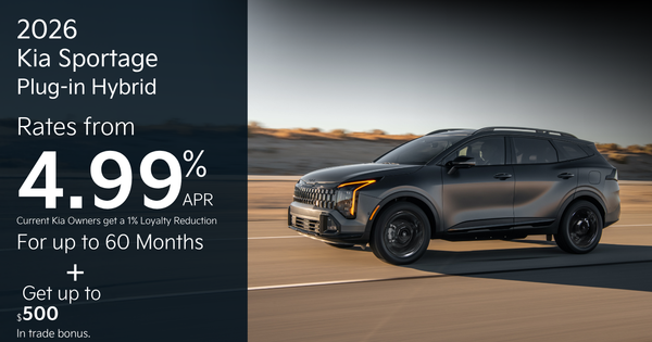 Get the 2026 Sportage PHEV