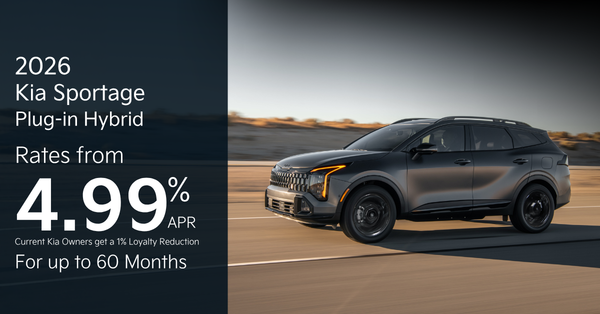 Get the 2026 Sportage PHEV