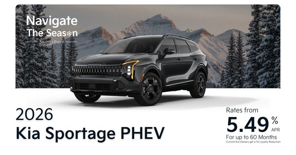 Get the 2026 Sportage PHEV