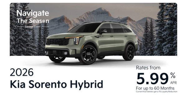 Get the 2026 Sorento Hybrid