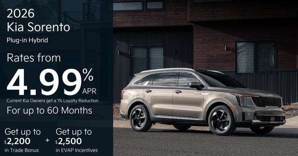 Get the 2026 Sorento Plug-in Hybrid