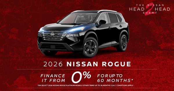 Get the 2026 Nissan Rogue!