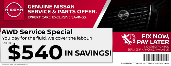 You Pay Parts, We Pay Labour: AWD & 4WD Service Event