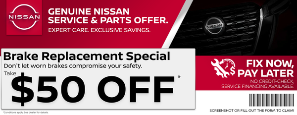 Save $50 on Brake Replacement | Stop Safely in Duncan