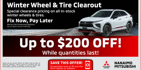 Up to $200 OFF Winter Wheel & Tire Packages | Island Clearance Event