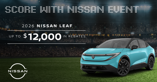 Get the 2026 Nissan Leaf!