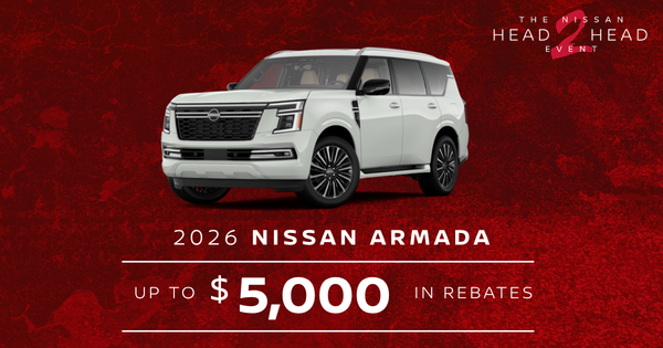 Get the 2026 Nissan Armada!