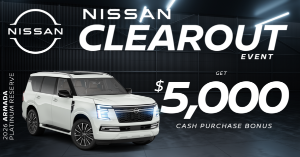 Get the 2026 Nissan Armada!
