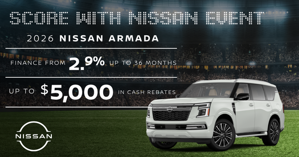 Get the 2026 Nissan Armada!