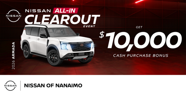Get the 2026 Nissan Armada!