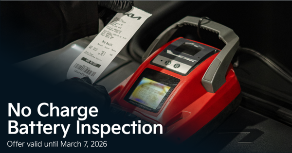 No Charge Battery Inspection
