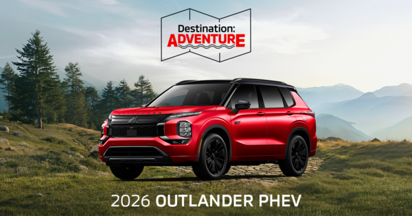 Get the 2026 Mitsubishi Outlander PHEV