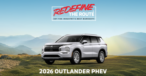 Get the 2026 Mitsubishi Outlander PHEV