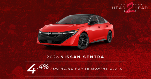 Get the 2026 Nissan Sentra!