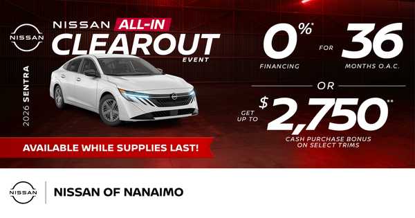 Get the 2026 Nissan Sentra!