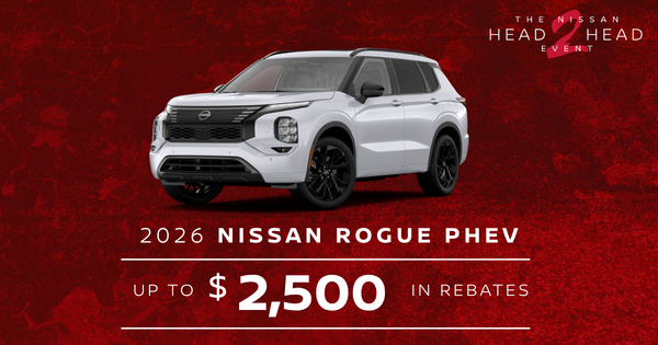 Get the 2026 Nissan Rogue PHEV!