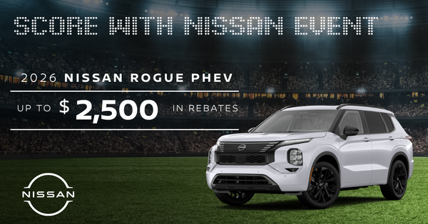 Get the 2026 Nissan Rogue PHEV!