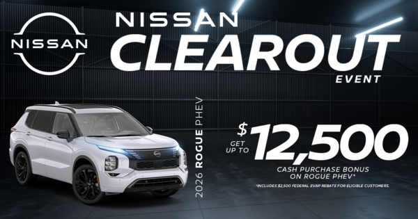 Get the 2026 Nissan Rogue PHEV!