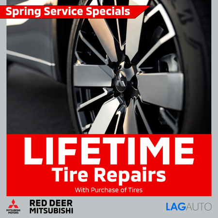 Free Lifetime Tire Repairs with Tire Purchase