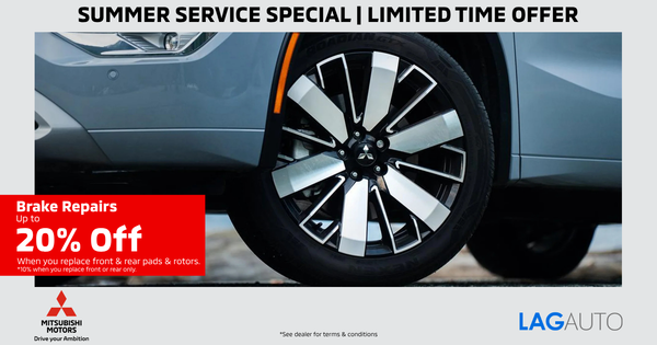 Up to 20% Off Brake Repairs
