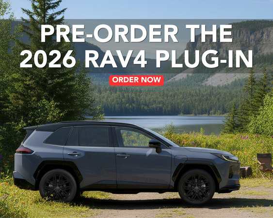 Précommandez le RAV4 hybride branchable 2026 !