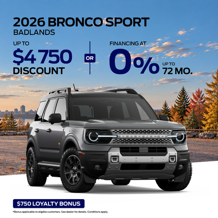 The 2026 Bronco Sport