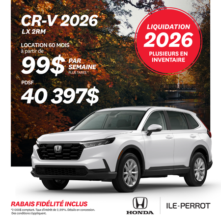 CR-V 2026