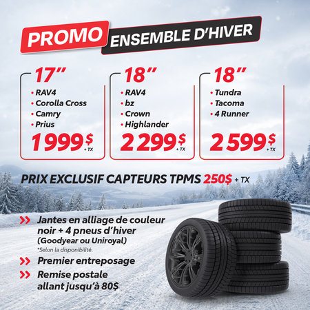 Ensembles d'hiver Toyota