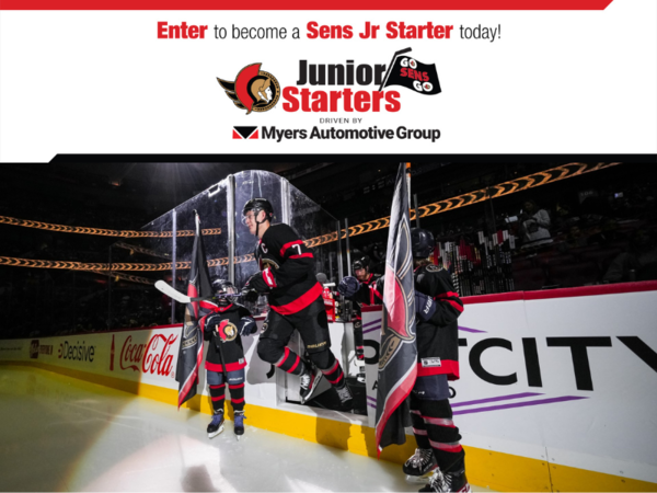 Your Child Could Be the Next Sens Jr. Starter