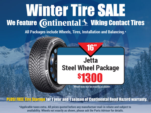 Jetta Steel Wheel Package