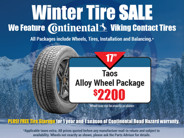 Taos Alloy Wheel Package