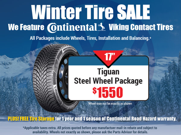 Tiguan Steel Wheel Package