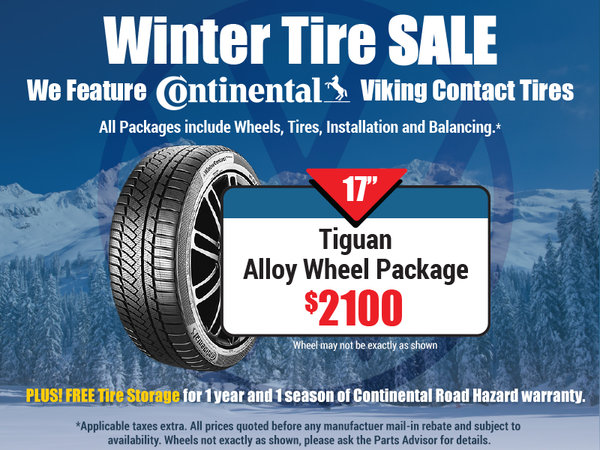 Tiguan Alloy Wheel Package